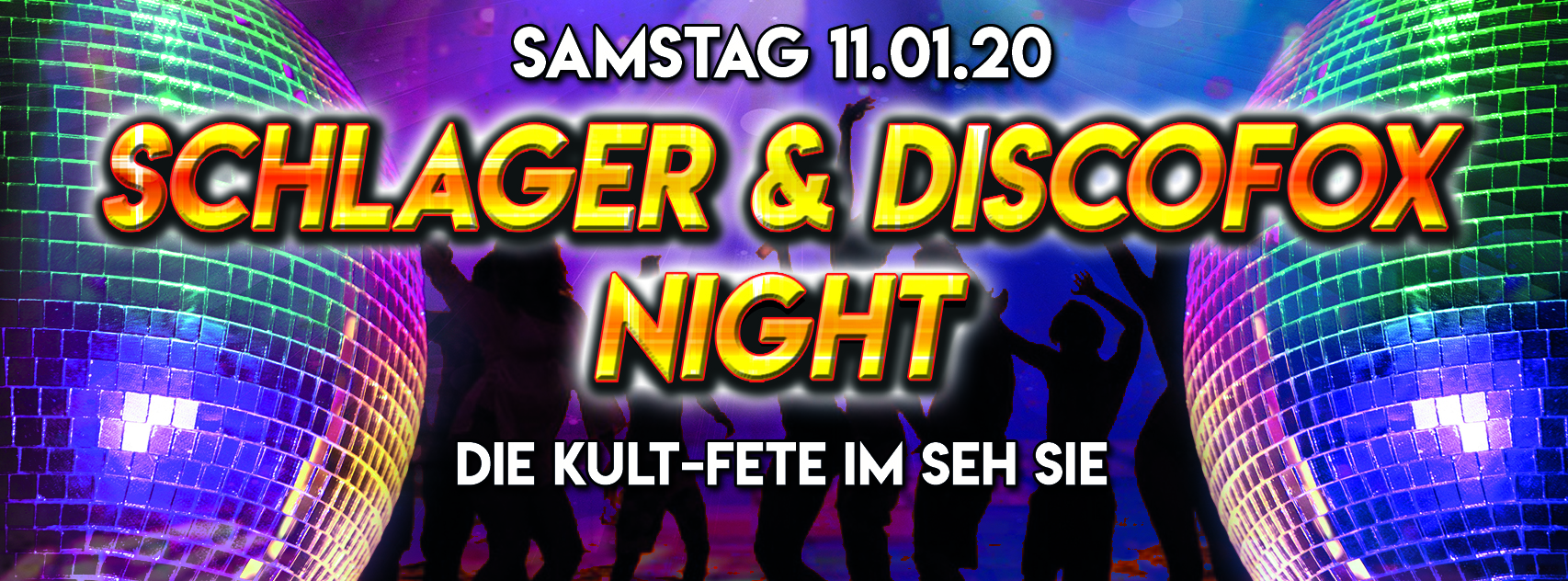 11.01.2020 Schlager & Discofox Night