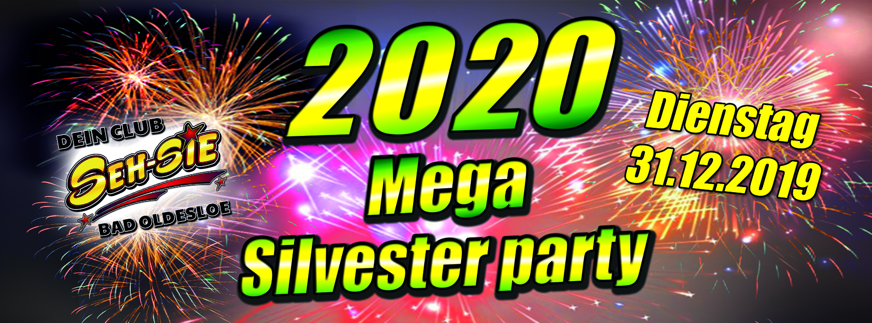 31.12.2019 Mega Silvester Party